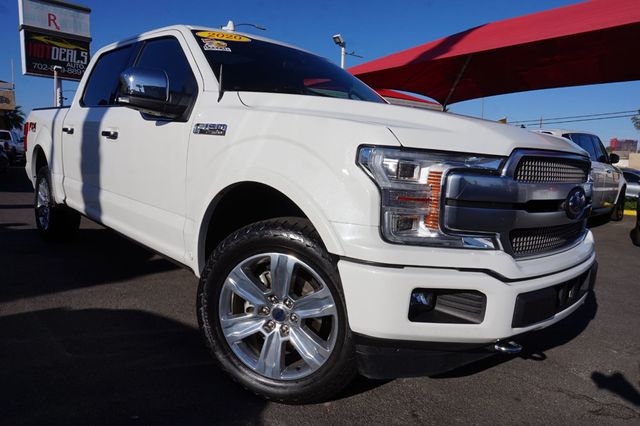 2020 Ford F-150 PLATINUM, FX4 OFF ROAD PKG, 4X4, DROP DOWN RUNNING BOARDS - 23008443 - 1