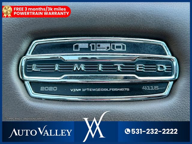 2020 Ford F-150 Supercrew Limited Pickup 4D 5 1/2 ft - 22962284 - 35