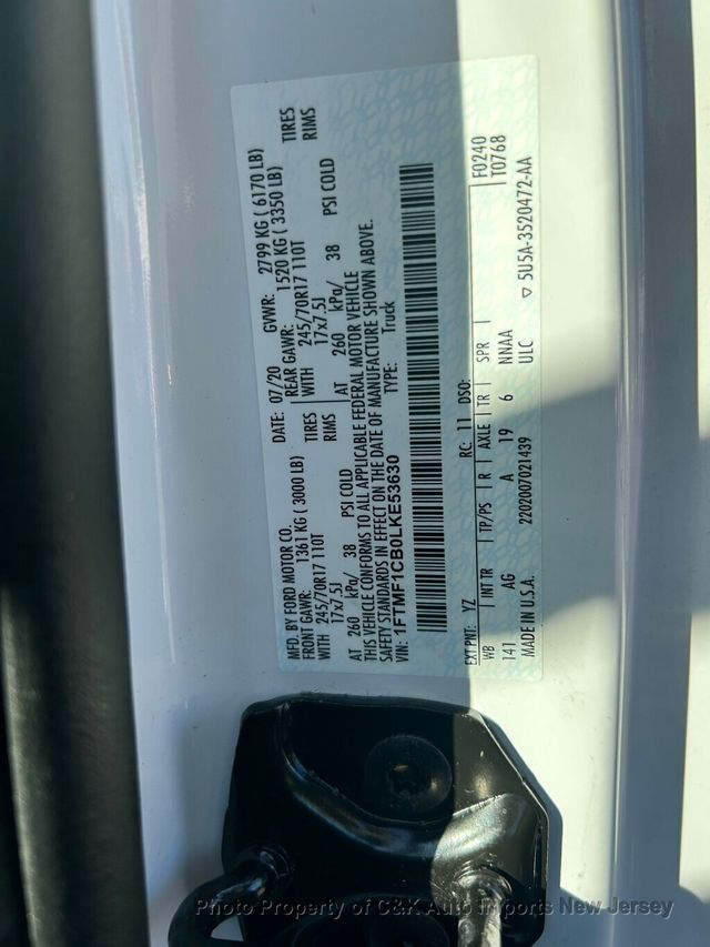 2020 Ford F-150 XL Reg Cab,101A PKG,POWER EQUIPMENT GROUP - 22932629 - 39