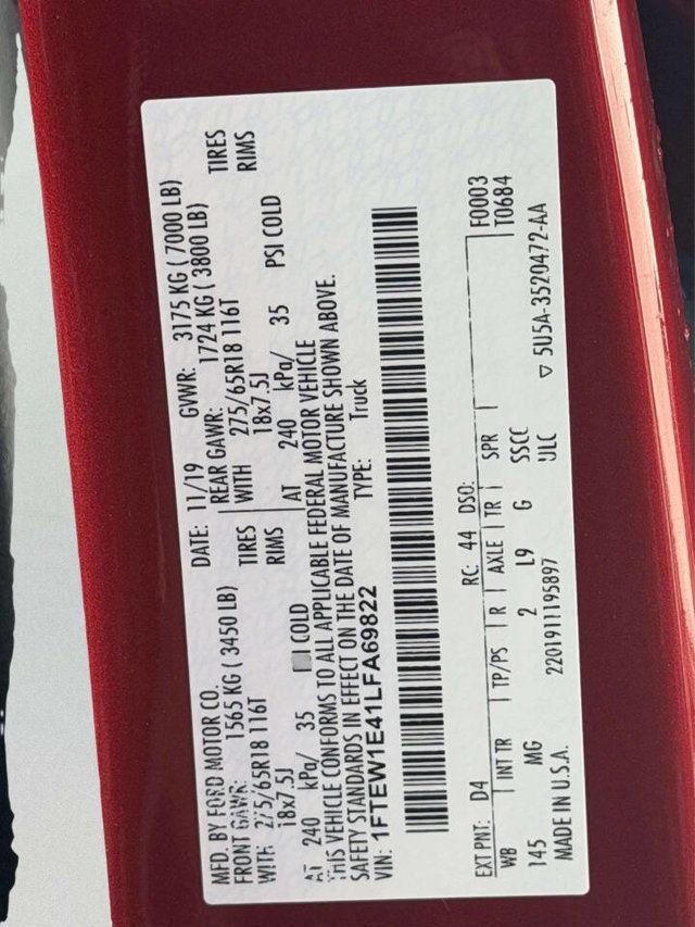 2020 Ford F-150 XLT 4x4 4dr SuperCrew 5.5 ft. SB - 22978231 - 11