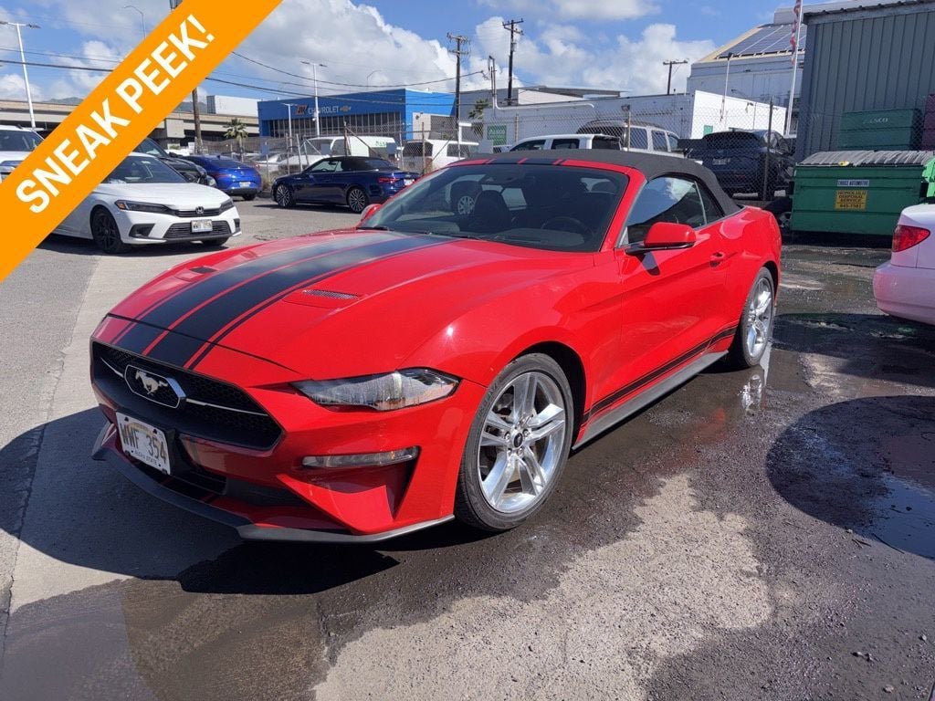 2020 Ford Mustang EcoBoost Premium Convertible - 22955962 | Video 1