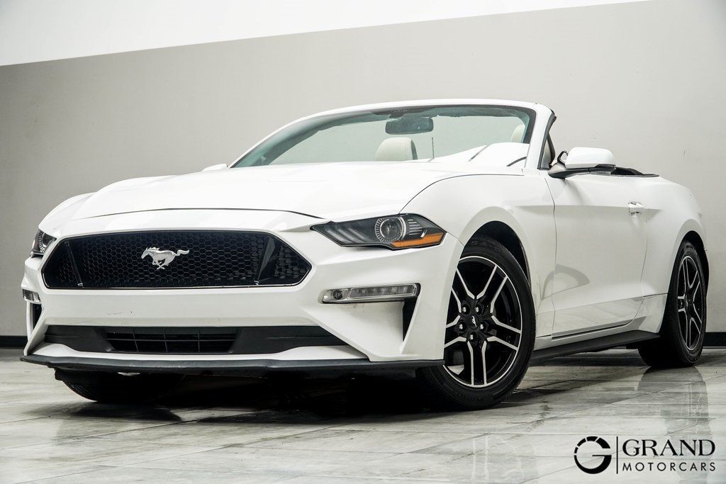 Used 2020 Ford Mustang EcoBoost Premium with VIN 1FATP8UH7L5119877 for sale in Kennesaw, GA