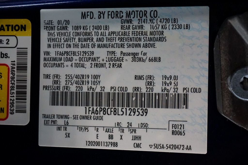 2020 Ford Mustang *GT Premium* *6-Speed Manual* *Only 8k Miles* *Tasteful Upgrades - 23004295 - 17