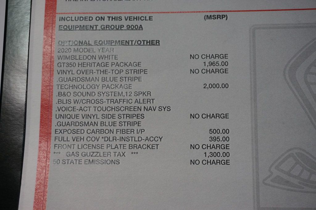 2020 FORD MUSTANG - Image 76