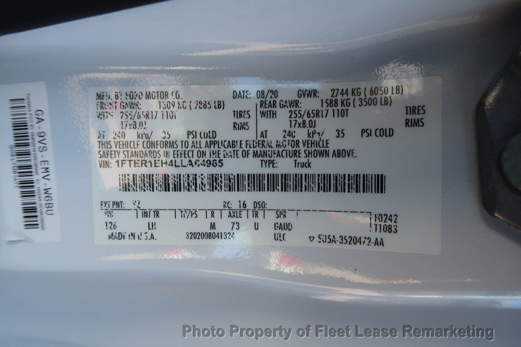 2020 Ford Ranger Ranger 2WD Supercab Shell Ladder Rack  - 23097936 - 13