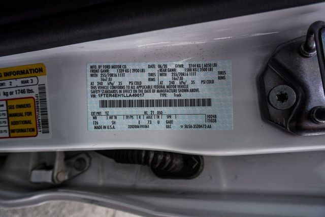 2020 Ford Ranger XL 2WD SuperCrew 5' Box - 23010248 - 34