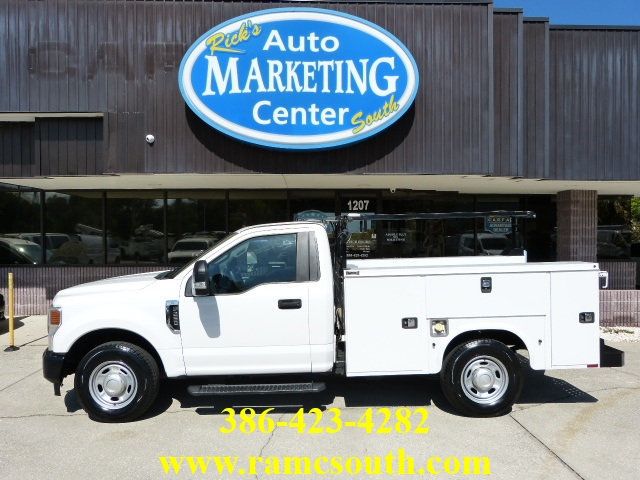 2020 Ford Super Duty F-250 SRW 6.2L V8 GAS*XL*2WD*REGULAR CAB*8FT. "KNAPHEIDE" SERVICE BODY! - 23018416 | Video 1