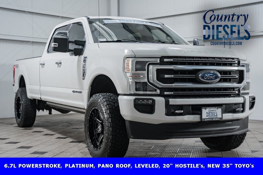 2020 Ford Super Duty F-350 SRW Platinum FX4 Leveled - 22618938 - 0