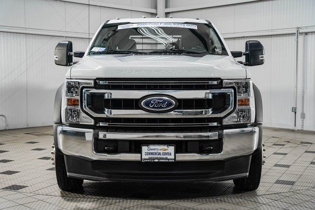 2020 Ford Super Duty F-450 DRW Cab-Chassis F450 CREW 4X4 * 6.7 POWERSTROKE * 9' FLATBED * 1 OWNER - 22264070 - 1