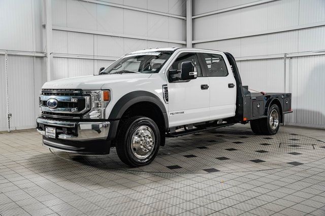 2020 Ford Super Duty F-450 DRW Cab-Chassis F450 CREW 4X4 * 6.7 POWERSTROKE * 9' FLATBED * 1 OWNER - 22264070 - 2