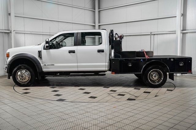 2020 Ford Super Duty F-450 DRW Cab-Chassis F450 CREW 4X4 * 6.7 POWERSTROKE * 9' FLATBED * 1 OWNER - 22264070 - 3