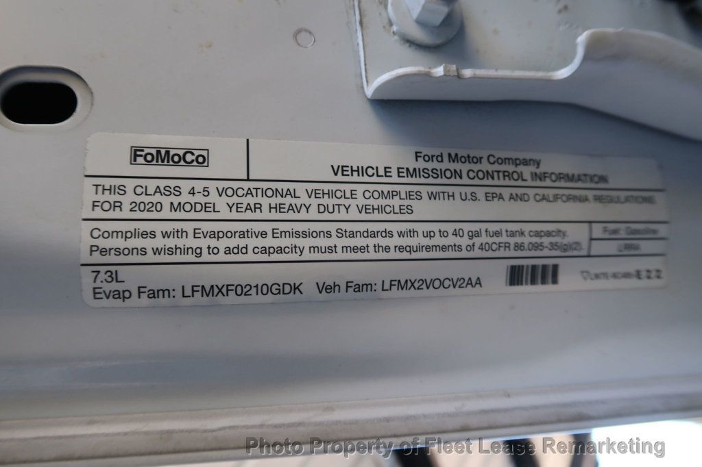 2020 Ford Super Duty F-550 DRW F550SD 2WD Reg Cab 16' Stakebed Ligftgate DRW - 22940507 - 38