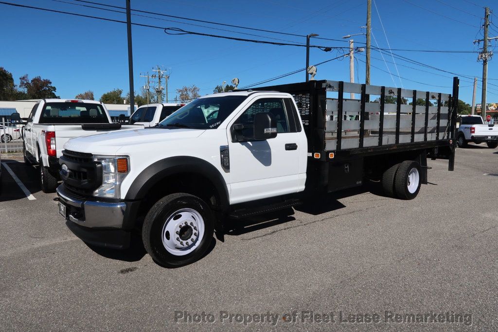 2020 Ford Super Duty F-550 DRW F550SD 2WD Reg Cab 16' Stakebed Ligftgate DRW - 22940507 - 43
