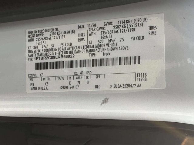 2020 Ford Transit Cargo Van 250 AWD 3dr LWB Medium Roof Cargo Van - 23054673 - 26