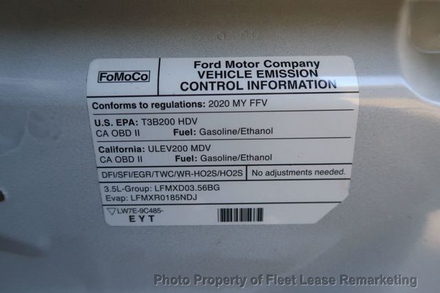 2020 Ford Transit Cargo Van T150 Cargo Van 130" Low Roof - 22960709 - 40