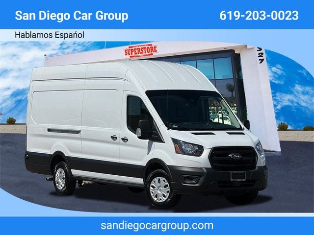 2020 Ford Transit Cargo Van T-250 148" EL Hi Rf 9070 GVWR RWD - 22421758 - 0