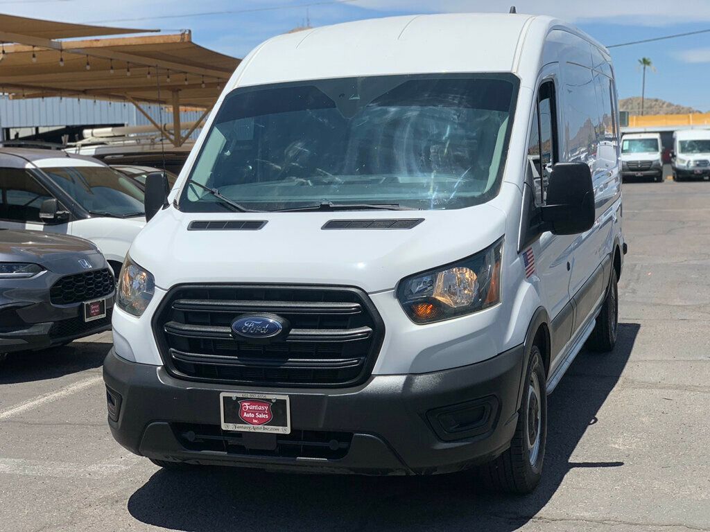 2020 Ford Transit Cargo Van T-250 148" Med Rf 9070 GVWR RWD - 23039767 - 16