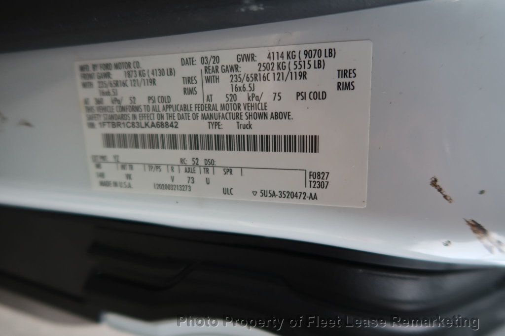 2020 Ford Transit Cargo Van Transit 250 Medium Roof 148" Ladder Rack - 23056619 - 13