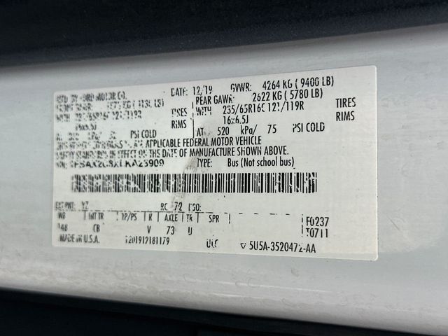 2020 Ford Transit Passenger Wagon T-350 148" Med Roof XLT RWD - 22993825 - 21