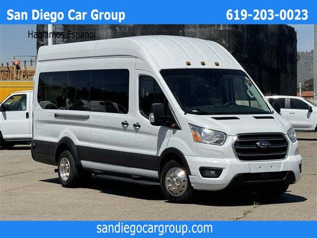 2020 Ford Transit Passenger Wagon T-350 HD 148" EL High Roof XLT DRW RWD - 22363652 - 0