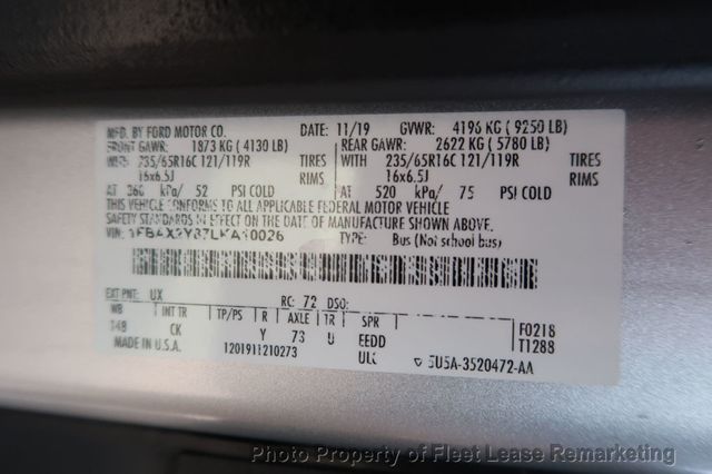 2020 Ford Transit Passenger Wagon Transit 350 Passnger Van LR 148 - 23059311 - 13
