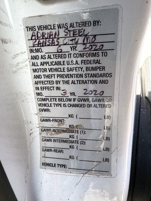 2020 Ford Transit T-150 Cargo Van Adrian Steel Commercial Upfit Package - 23091728 - 35