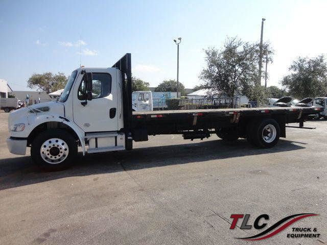 2020 Freightliner BUSINESS CLASS M2 106 24FT FLATBED..24,950LB GVWR..UNDER CDL.. - 21721403 - 0