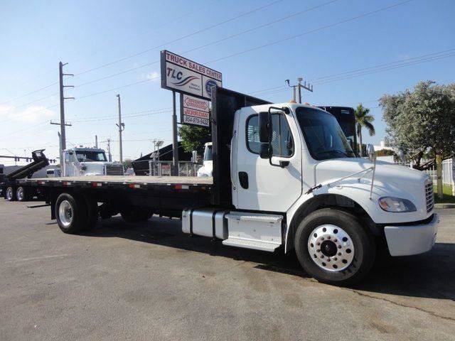 2020 Freightliner BUSINESS CLASS M2 106 24FT FLATBED..24,950LB GVWR..UNDER CDL.. - 21721403 - 2
