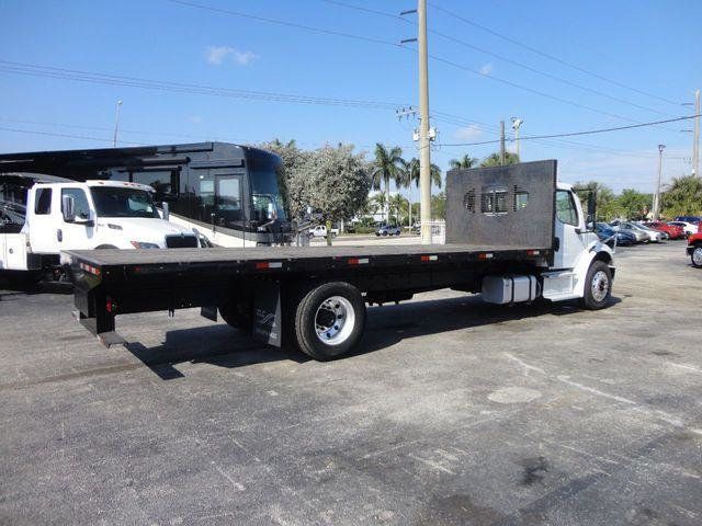 2020 Freightliner BUSINESS CLASS M2 106 24FT FLATBED..24,950LB GVWR..UNDER CDL.. - 21721403 - 5