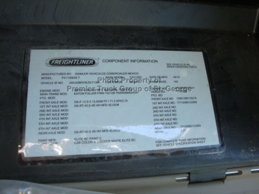 Used 2020 FREIGHTLINER CA113DC CA113DC For Sale Hurricane, UT DLY1365