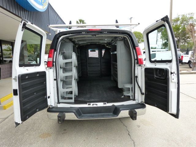 2020 GMC Savana Cargo Van 6.0L V8 GAS*2500*"ADRIAN STEEL" BULKHEAD/SHELVES/LADDER RACK! - 23022049 - 12