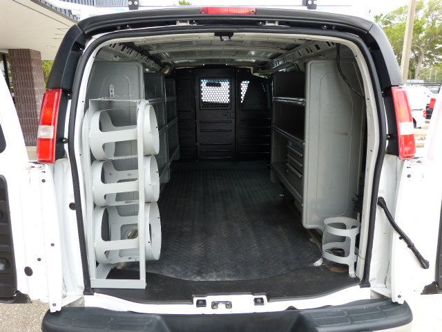 2020 GMC Savana Cargo Van 6.0L V8 GAS*2500*"ADRIAN STEEL" BULKHEAD/SHELVES/LADDER RACK! - 23022049 - 14