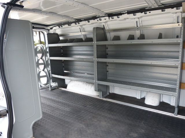2020 GMC Savana Cargo Van 6.0L V8 GAS*2500*"ADRIAN STEEL" BULKHEAD/SHELVES/LADDER RACK! - 23022049 - 17