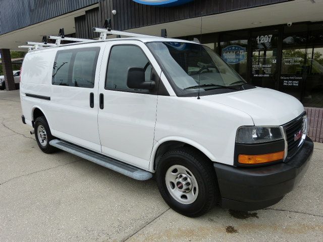 2020 GMC Savana Cargo Van 6.0L V8 GAS*2500*"ADRIAN STEEL" BULKHEAD/SHELVES/LADDER RACK! - 23022049 - 5