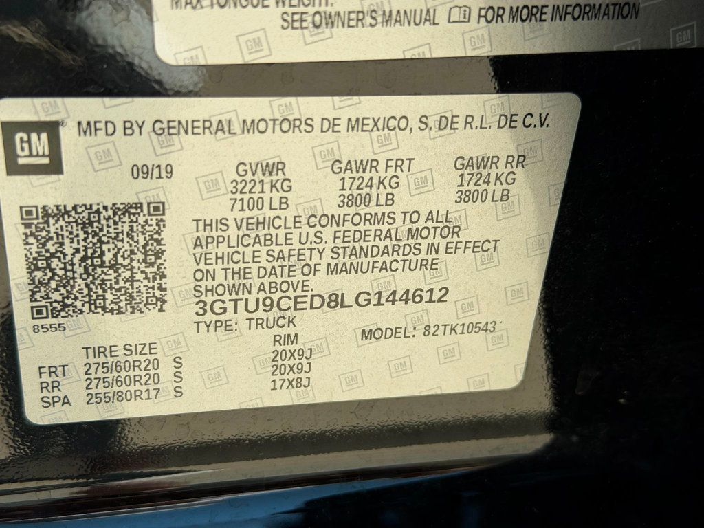 2020 GMC Sierra 1500 4WD Crew Cab 147" Elevation - 23048793 - 35