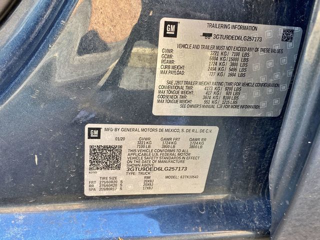 2020 GMC Sierra 1500 4WD Crew Cab 147" SLT - 23009724 - 16