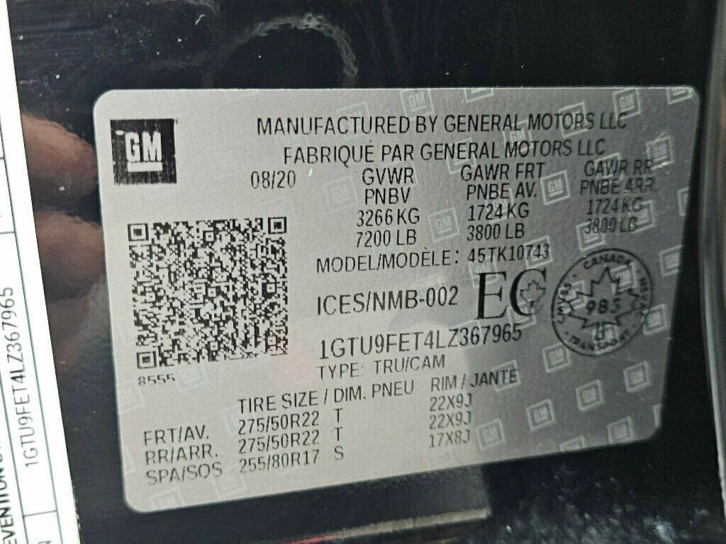 2020 GMC Sierra 1500 4WD Crew Cab 157" Denali - 22988404 - 44