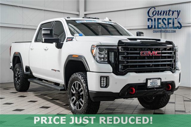 2020 Used GMC Sierra 2500HD AT4 Premium Z71 Leveled at Country Diesels ...