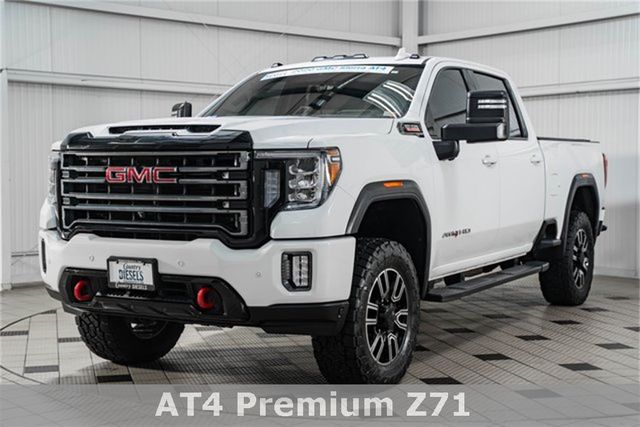 2020 Used GMC Sierra 2500HD AT4 Premium Z71 Leveled at Country Diesels ...