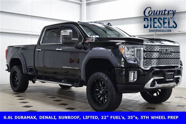 2020 GMC Sierra 2500HD Denali Z71 Lifted - 22899994 - 0