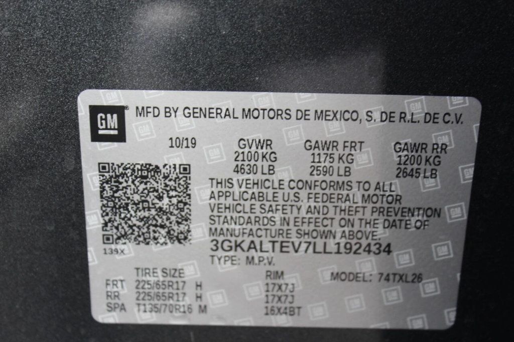 2020 GMC Terrain AWD 4dr SLE - 22925072 - 29