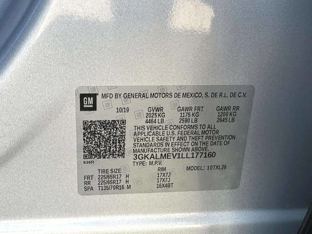 2020 GMC Terrain FWD 4dr SLE - 22999998 - 25