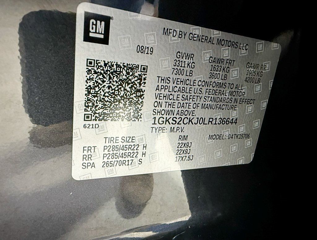 2020 GMC Yukon 4WD 4dr Denali - 22962335 - 62