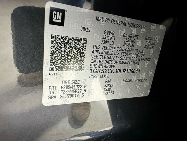 2020 GMC Yukon 4WD 4dr Denali - 22962335 - 62