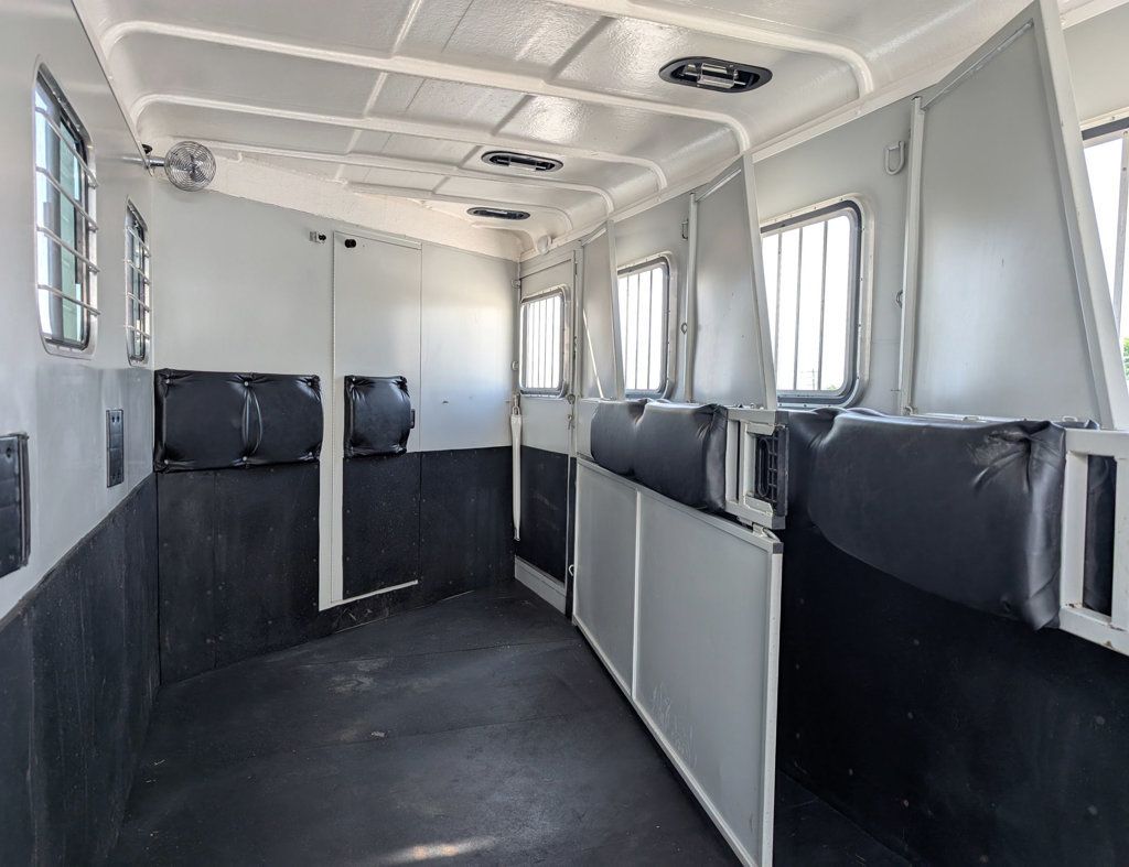 2020 Hawk 4 Horse Slant Load with Drop Windows  - 23049739 - 9