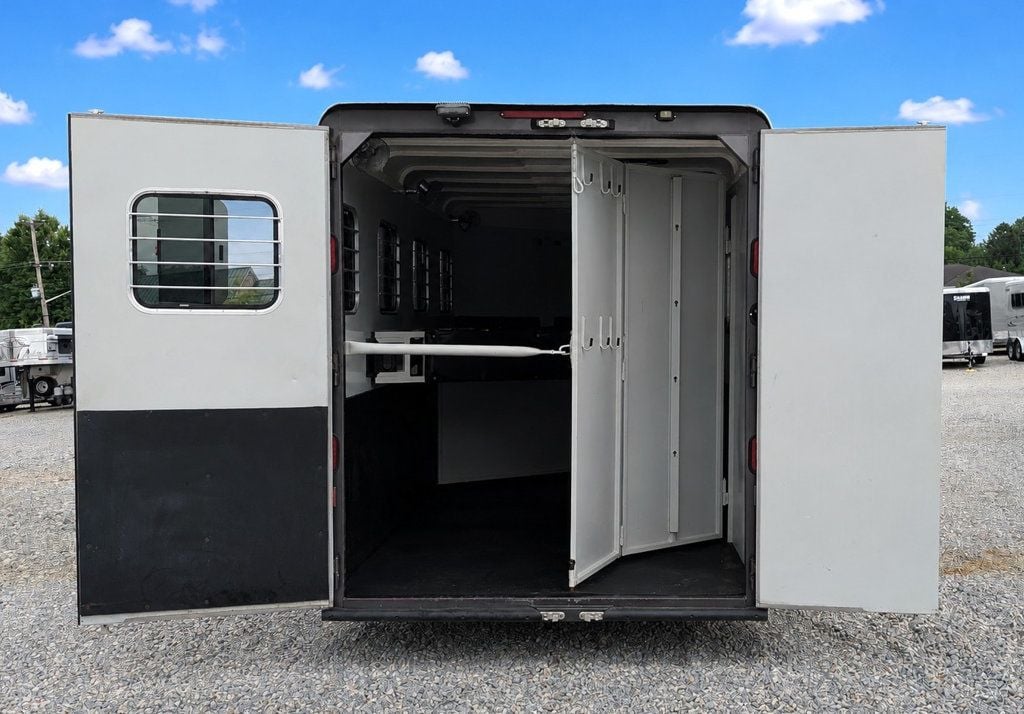 2020 Hawk 4 Horse Slant Load with Drop Windows  - 23049739 - 5