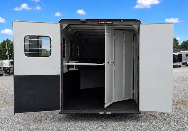 2020 Hawk 4 Horse Slant Load with Drop Windows  - 23049739 - 5