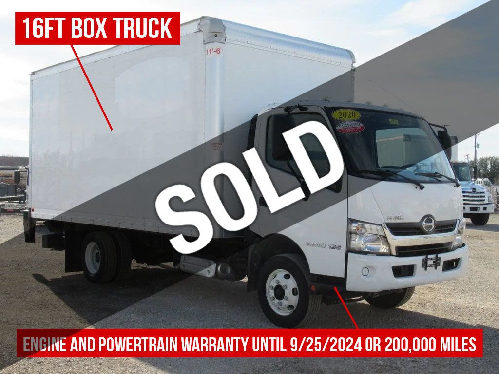 2020 HINO 155 (16ft Box with Lift Gate) - 22313753 - 0