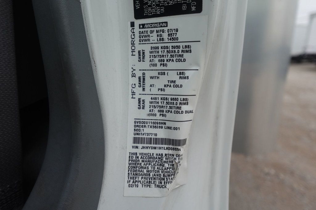 2020 HINO 155 (16ft Box with Lift Gate) - 22935936 - 59