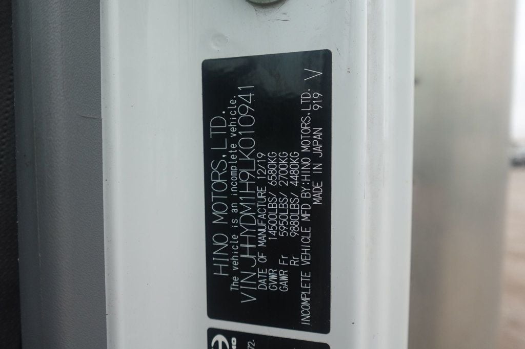 2020 HINO 155 (16ft Box with Lift Gate) - 22935955 - 57